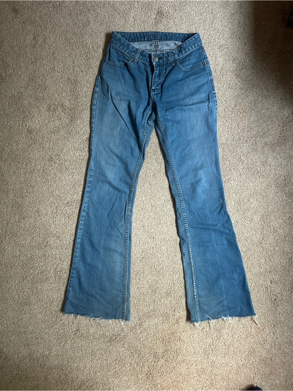 Kimes Ranch Blue Flared Jeans - Picture 2 of 5